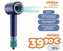 Pascual Martí UFESA Secador pro ionic silk oferta