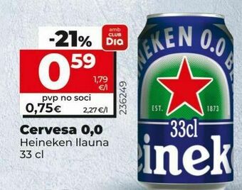Dia Cerveza heineken oferta