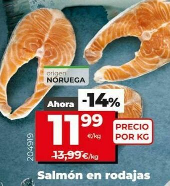 Dia Salmón en rodajas oferta