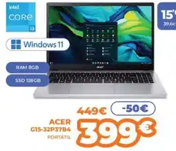 Pascual Martí ACER G15-32p37b4 portátil oferta