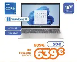 Pascual Martí HP Fd0241ns portátil oferta