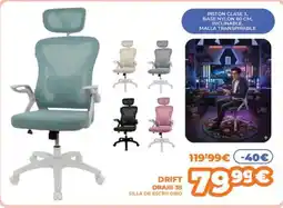 Pascual Martí Drift drair 35 silla de escritorio oferta