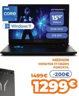 Pascual Martí MEDION Mf62756 17-13620h portátil oferta