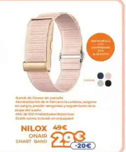 Pascual Martí NILOX nair smart band oferta
