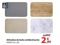 Alcampo Alfombra de baño antideslizante oferta