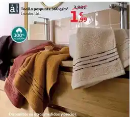 Alcampo Actuel - toalla pespunte oferta