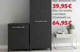 Alcampo Alto con baldas o escobero oferta
