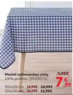 Alcampo Vichy - mantel antimanchas oferta