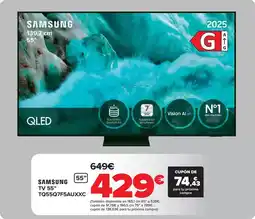 Carrefour Samsung - tv 55 tq55q75auxxc oferta