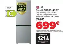 Carrefour Lg - combi gbbs514cpy oferta