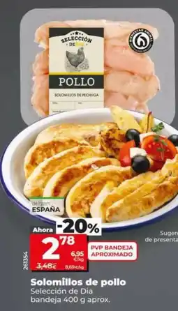 Dia Seleccion de dia - solomillos de pollo oferta