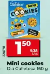 Dia Dia galleteca - mini cookies oferta