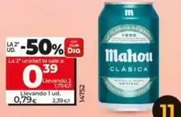 Dia Mahou - cerveza clasica oferta