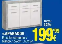 Rapimueble Blanco - aparador oferta