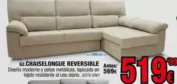 Rapimueble Chaiselongue reversible oferta