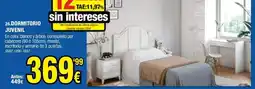 Rapimueble Blanco - dormitorio juvenil oferta