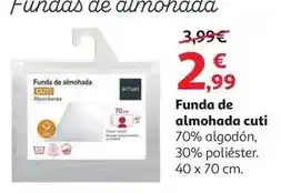Alcampo Actuel - funda de almohada cuti oferta