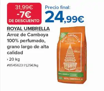 Costco ROYAL UMBRELLA Arroz de Camboya 100% perfumado, grano largo de alta calidad oferta