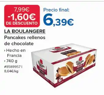 Costco LA BOULANGERE Pancakes rellenos de chocolate oferta