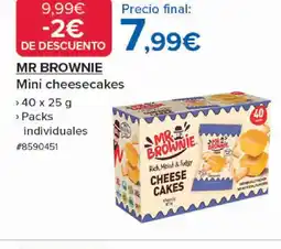 Costco MR BROWNIE Mini cheesecakes oferta