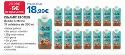 Costco DINAMIC PROTEIN Batido proteína 15 unidades oferta