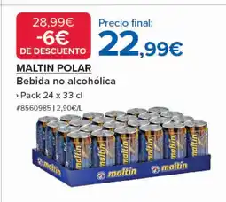 Costco MALTIN POLAR Bebida no alcohólica oferta