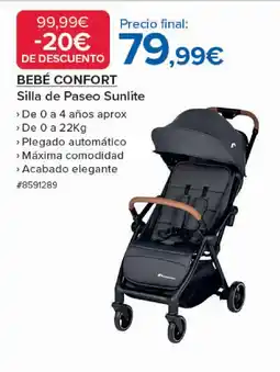 Costco BEBÉ CONFORT Silla de Paseo Sunlite oferta