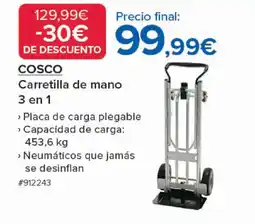 Costco COSCO Carretilla de mano 3 en 1 oferta