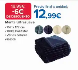 Costco Manta Ultrasuave oferta