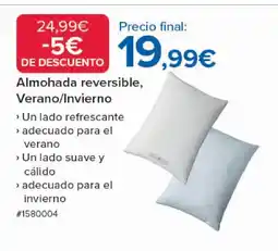 Costco Almohada reversible, Verano/Invierno oferta