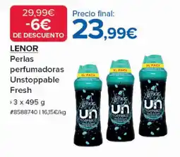 Costco LENOR Perlas perfumadoras Unstoppable Fresh oferta