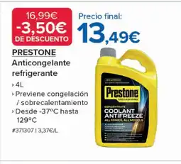 Costco PRESTONE Anticongelante refrigerante oferta