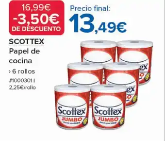 Costco SCOTTEX Papel de cocina oferta