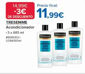Costco TRESEMME Acondicionador oferta