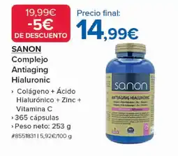 Costco SANON Complejo Antiaging Hialuronic oferta