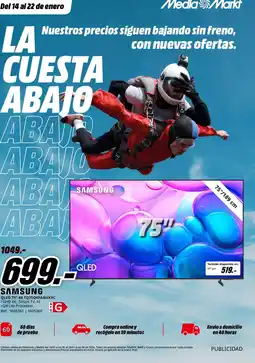 MediaMarkt SAMSUNG QLED 75" 4K TQ75Q6FAAUXXC oferta