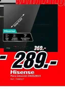 MediaMarkt HISENSE Placa inducción HI6352BSCE oferta