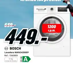 MediaMarkt BOSCH Lavadora WAN24200EP oferta