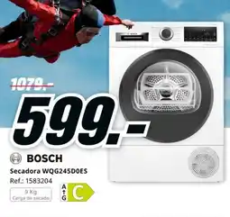 MediaMarkt BOSCH Secadora WQG245DOES oferta