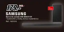 MediaMarkt SAMSUNG Barra de sonido HW-B66CF/ZF oferta