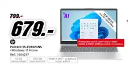 MediaMarkt HP Portátil 15-FD1023NS oferta