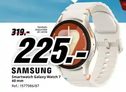 MediaMarkt SAMSUNG Smartwatch Galaxy Watch 7 40 mm oferta