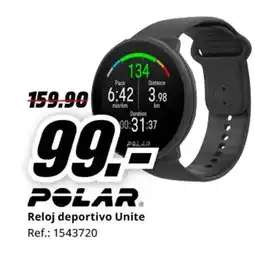 MediaMarkt POLAR Reloj deportivo Unite oferta