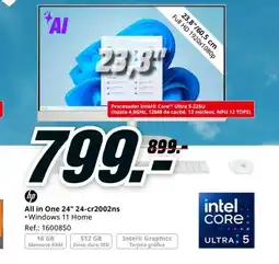 MediaMarkt HP All in One 24" 24-cr2002ns oferta