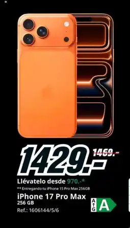 MediaMarkt IPHONE 17 Pro Max oferta