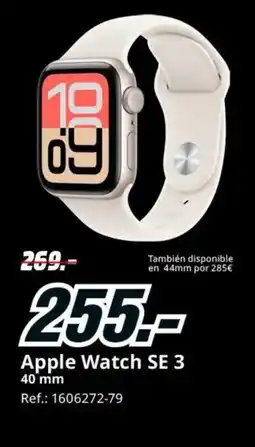 MediaMarkt APPLE Watch SE 3 oferta