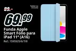 MediaMarkt Funda Apple Smart Folio para iPad 11a oferta