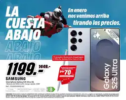 MediaMarkt SAMSUNG Smartphone Galaxy S25 Ultra 5G oferta