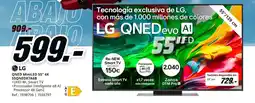 MediaMarkt LG QNED MiniLED 55" 4K 55QNED87A6B oferta