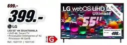 MediaMarkt LG LED 55" 4K 55UA75006LA oferta